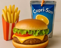 MENU ENFANT CHEESE BURGER 🍔🍟