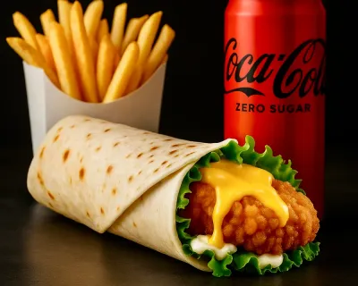  MENU WRAP TENDER 🌯🍗